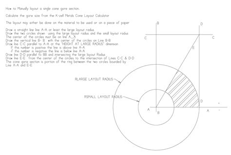 how to layout a cone in sheet metal|cone weight calculator in kg.